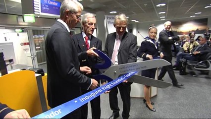 Condor Erstflug von Frankfurt nach Kapstadt (Südafrika)