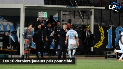 Les 10 derniers joueurs pris pour cible