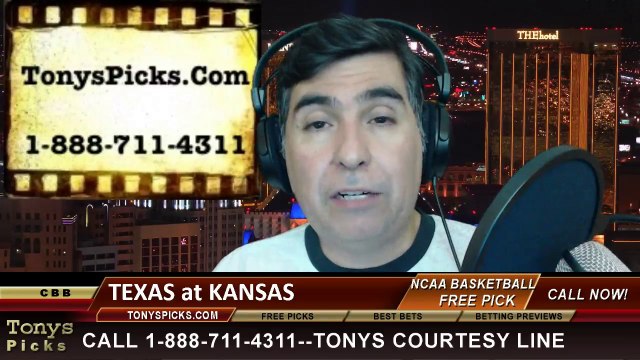 Kansas Jayhawks vs. Texas Longhorns Pick Prediction NCAA College Basketball Odds Preview 2-22-2014