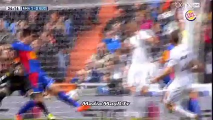 هدف ريال مدريد الاول في التش - الاسبوع 25 - تعليق فهد العتيبي - 22/2/2014