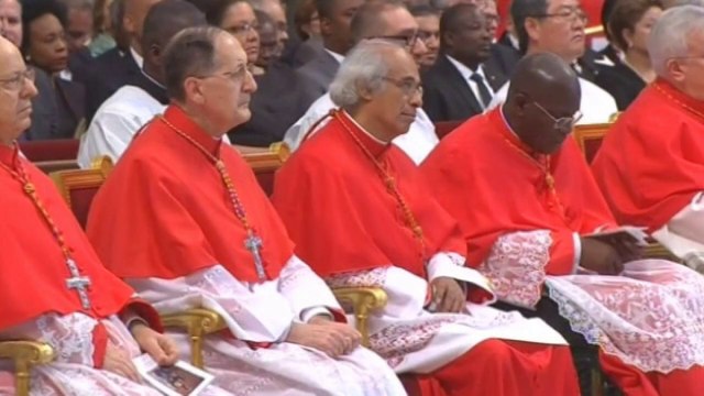 Former Pope Benedict XVI makes surprise appearance