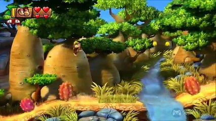 Soluce Donkey Kong Country Tropical Freeze : le niveau 3-2 à 100 % (lettres, pièces de puzzle, secrets)