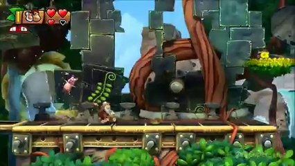 Soluce Donkey Kong Country Tropical Freeze : le niveau 1-3 à 100 % (lettres, pièces de puzzle, secrets)