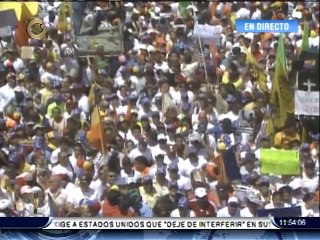 lsmael García: Esta manifestación es para decirle al Gobierno que recoja sus violentos