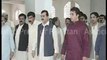 Chairman PPP Bilawal Bhutto Zardari, former PM Syed Yousuf Raza Gilani and Chief Minister Sindh arrived at Garhi Khuda Bux Bhutto