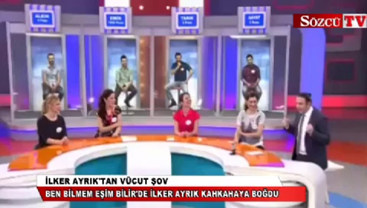 İlker Ayrık'tan vücut şov