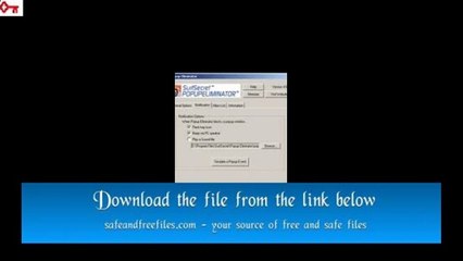 SurfSecret PopupEliminator Popup Killer 5.21 Full Version Download for Windows