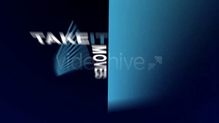 Water Kinetic Typography - After Effects Template