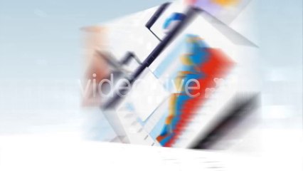 Silver Squares - After Effects Template