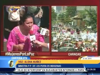 Aloha Núñez: Estamos abocadas en el llamado de la revolución