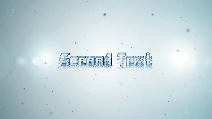 Elegant Rolling TextLogo - After Effects Template