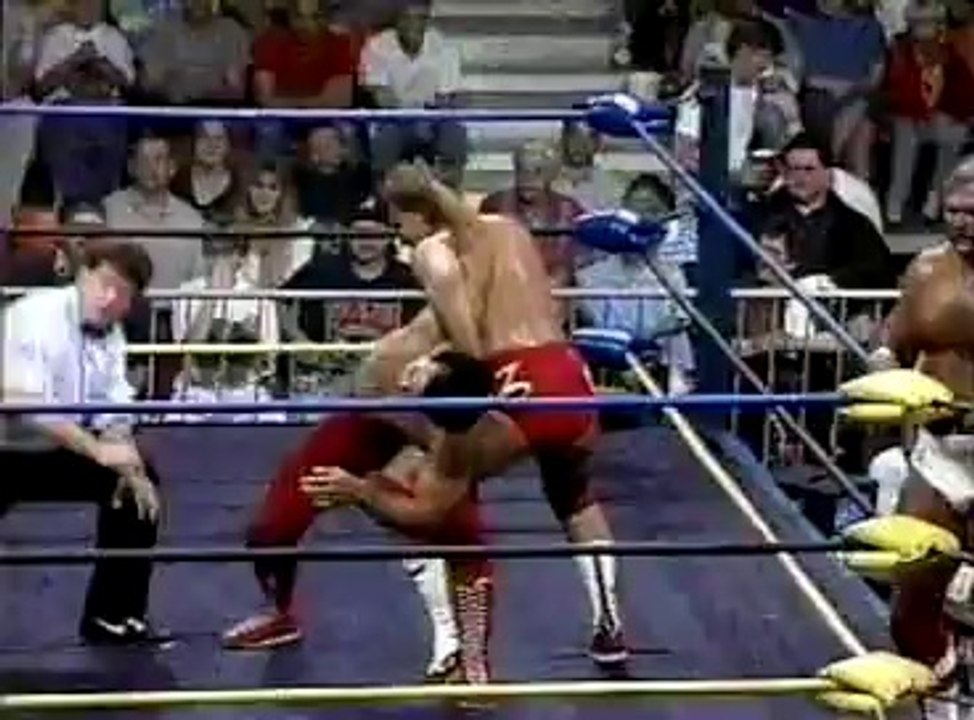 Arn Anderson & Larry Zbyszko vs. Ricky Steamboat & Dustin Rhodes (WCW Clash 17 - 19.11.1991)