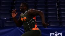 Greg Robinson shows off his speed