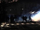 Saccage de Nantes en marge de la manifestation contre l'aéroport de Notre-Dame-des-Landes - 22/02