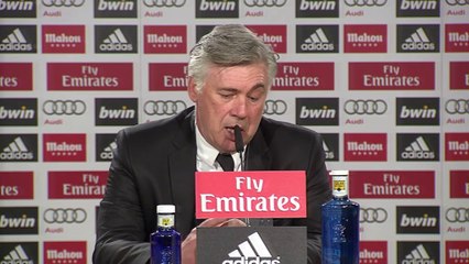 Ancelotti, frustrado por la sanción de Cristiano