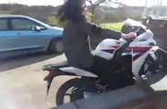 Crazy motorcycle FAIL. Hilarious...
