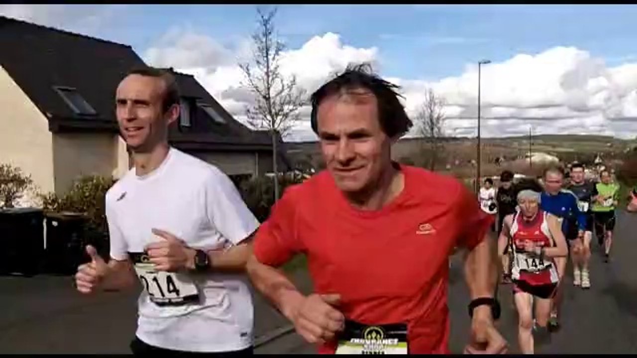 Foulées Bourgcomptoises 2014 avec MARIO ET SON PETIT VELO