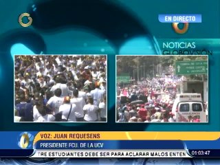 Juan Requesens: Tenemos que protestar en paz