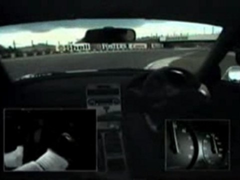 Ayrton Senna drives Honda NSX at Suzuka