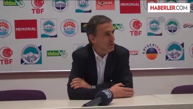 Kayseri KASKİ Başantrenörü Avcı: Kazandığımız İçin Mutluyuz