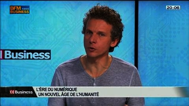 l’Ère numérique, un nouvel âge de l’humanité : Gilles Babinet, dans 01Business - 22/02 1/4