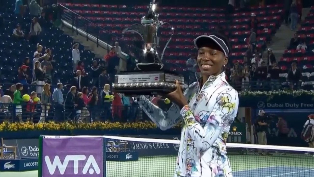 Dubai: Venus Williams rächt ihre Schwester