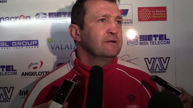 21e journée de pro D2 Béziers Colomiers Réaction Christophe Hamacek