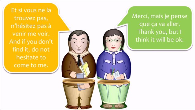 Learn French # Lesson # Dialogues # 1-2-3-4-5-6-7-8-9-10