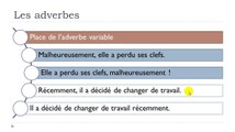 Learn French # Lesson # The adverbs