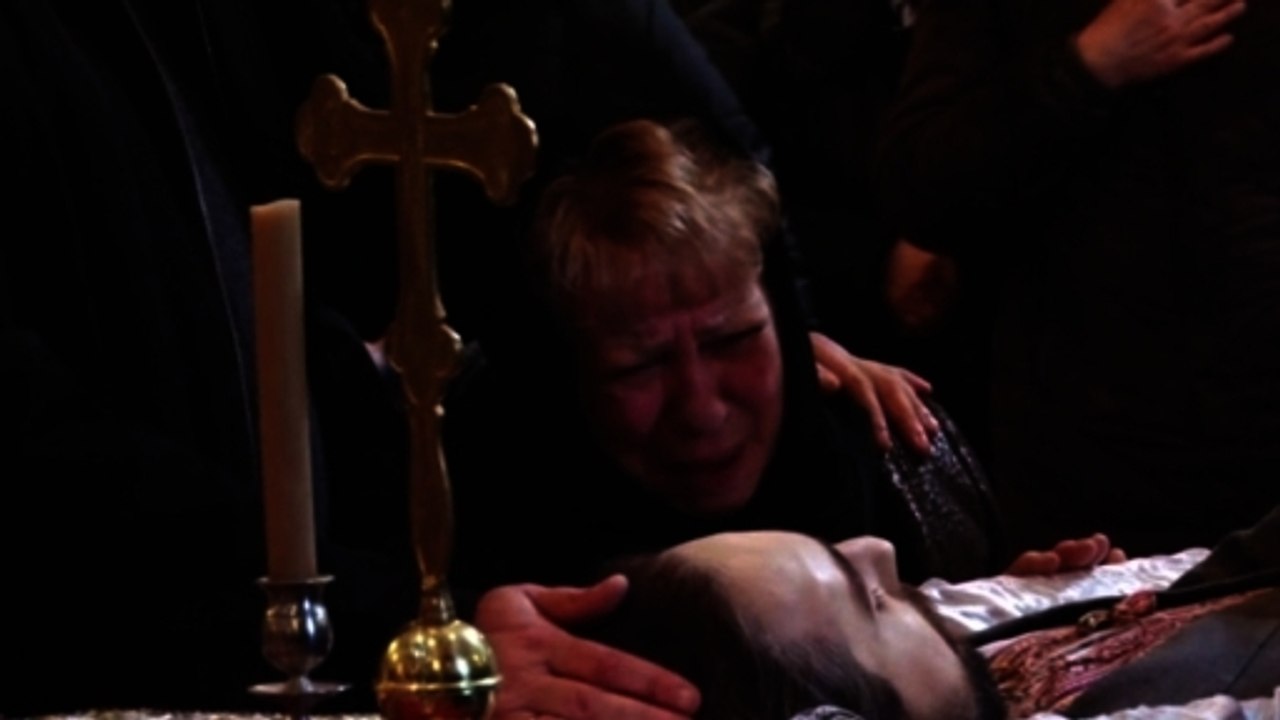 Ukrainians say goodbye to protester killed by sniper fire