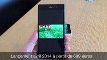 Présentation du Sony Xperia Z2