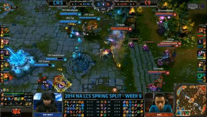 LCS NA W6D1 Game 3 CRS vs C9