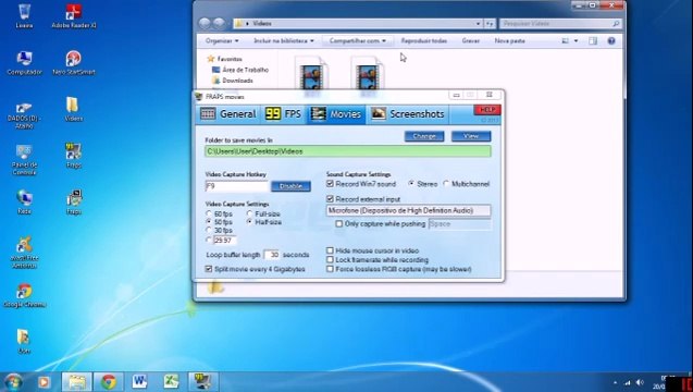Como Usar o Fraps