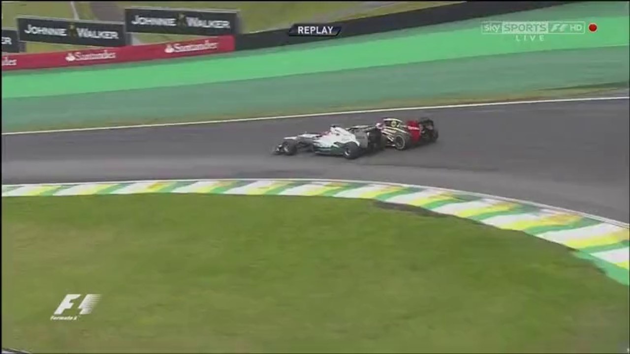 F1 2012 Райкконен против Шумахера