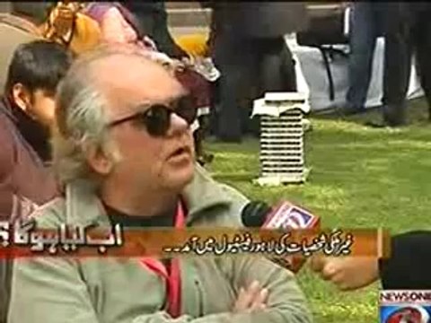 Ab Kiya Hoga PART-2 (People From Showbiz & Different Countries in Lahore Festi) 23rd Feb 2013