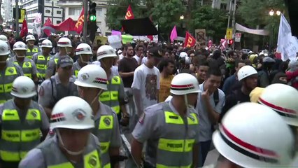 Brasil: disturbios en protesta anti Mundial