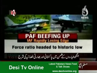 Indian Airforce vs Pakistani Airforce Comparison by Indian Media