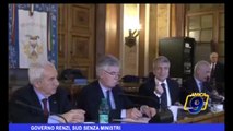 Governo Renzi, Sud senza ministri