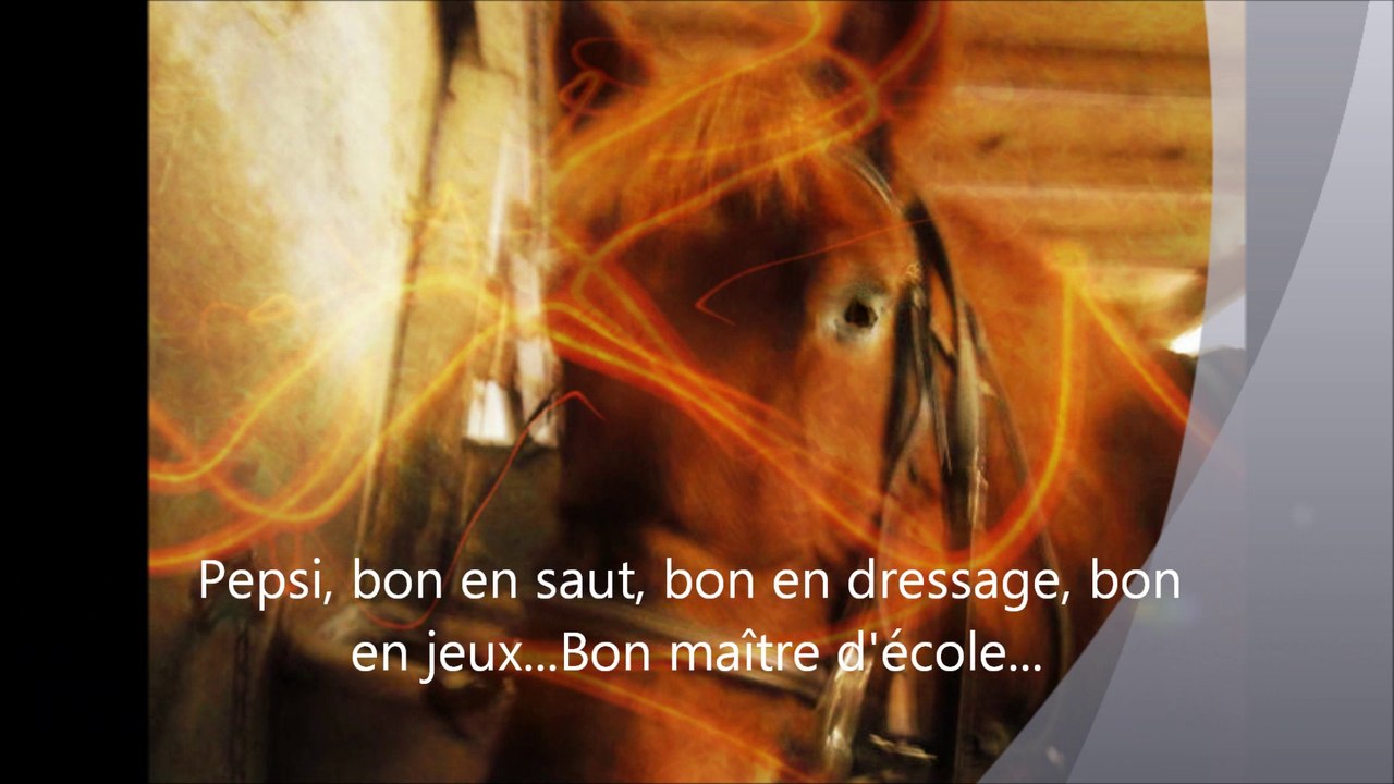 Vidéos de mon centre équestre condat "Etrier de Condat" avec les One en chanson