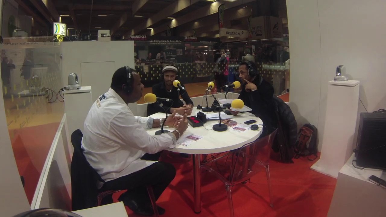 SIA 2014 : Aperçu du studio radio de La1ère.fr au Salon de l'Agriculture