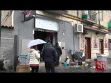 Napoli - Bomba carta esplode contro bar in Via Ponte dei Francesi (22.02.14)