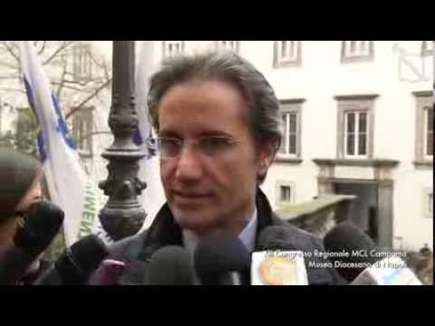 Napoli - Caldoro al congresso del Movimento Cristiano Lavoratori (22.02.14)