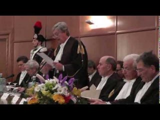 Napoli - Il presidente del Tar: "Lavoriamo con puntualità svizzera" (22.02.14)