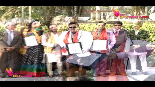 Bappi Lahiri Felicitated By Vinod Khetawat As Their Goodwill Ambassador