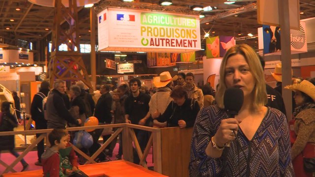 Le stand du Ministère de l'agriculture au salon de l'agriculture 2014
