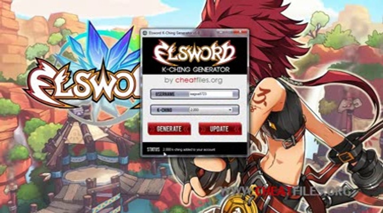 Elsword K-Ching Hack Generator [Jan 2014] [Proof]