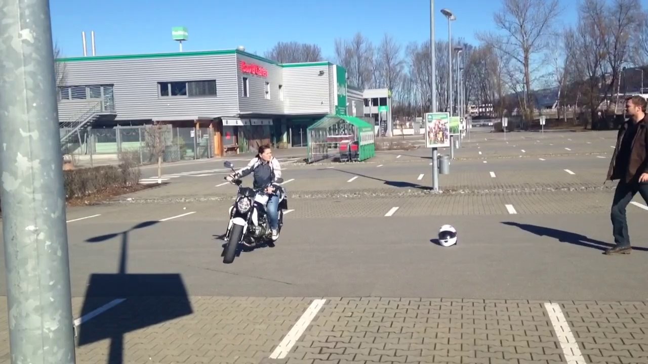 Erste Fahrversuche :)