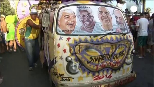 Brazil street party ahead of main Rio carnival celebration
