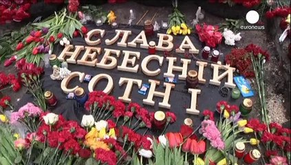 Protesters stand their ground in Kyiv's Independence Square