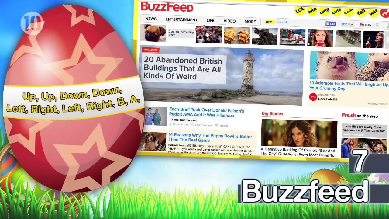 10 Incredible Internet Easter Eggs